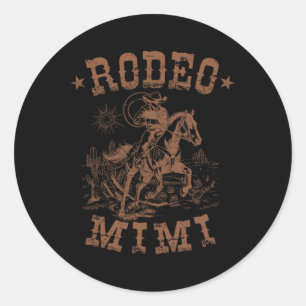 Adesivo Rodeo Mimi Western Cowboy Family Matching Madre