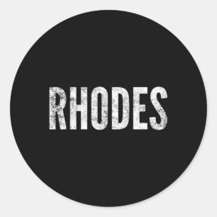 Adesivo Rodes Ilhas Gregas