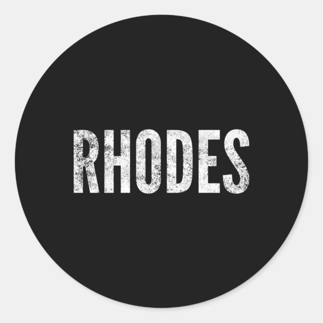 Adesivo Rodes Ilhas Gregas (Frente)
