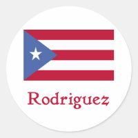 Rodriguez Puerto Rican Flag