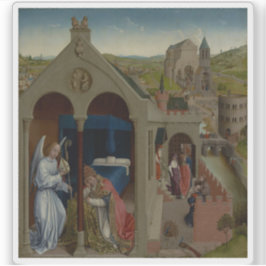 Adesivo Rogier van der Weyden: O Sonho do Papa Sérgio
