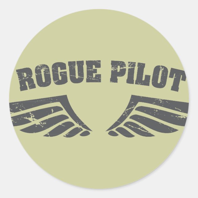 Adesivo Rogue Pilot Wings (Frente)