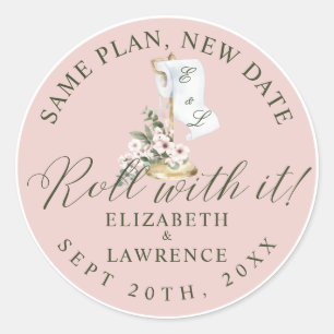 Adesivo Rolar Com Ele Flor De Cereja E Papel De Banheiro