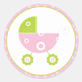 Adesivo Rolha rosa e verde