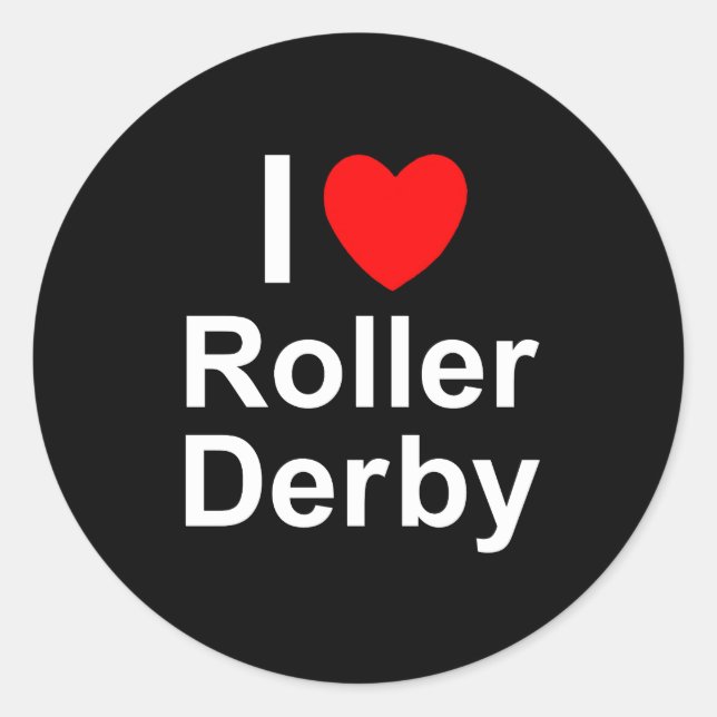 Adesivo Roller Derby (Frente)