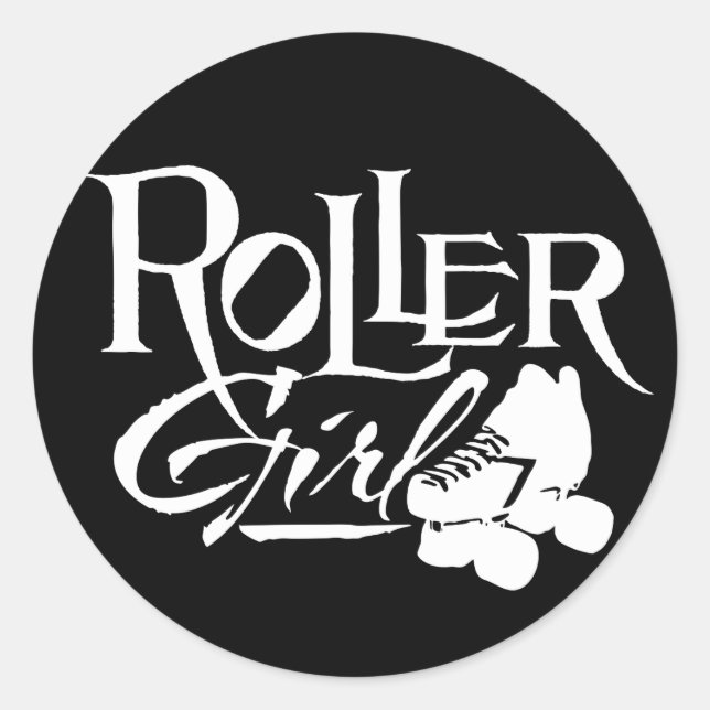 Adesivo Roller Girl (Frente)