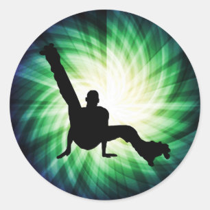 Adesivo Roller Skate Dancing