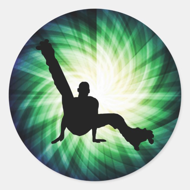 Adesivo Roller Skate Dancing (Frente)