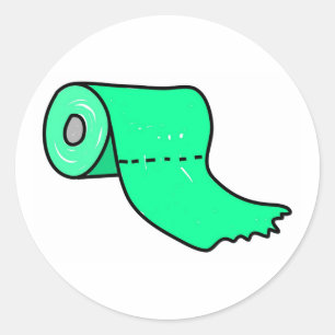 Adesivo Rolo de toalete