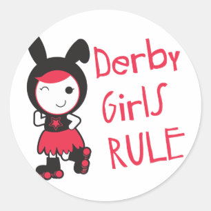 Adesivo Rolo Derby - regra das meninas de Derby