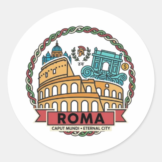 ADESIVO ROMA (Frente)