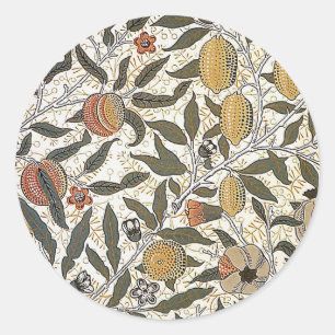 Adesivo Romã de William Morris do vintage