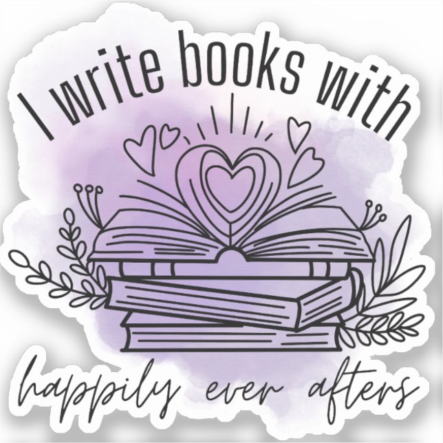 Adesivo Romance Author Sticker (Frente)