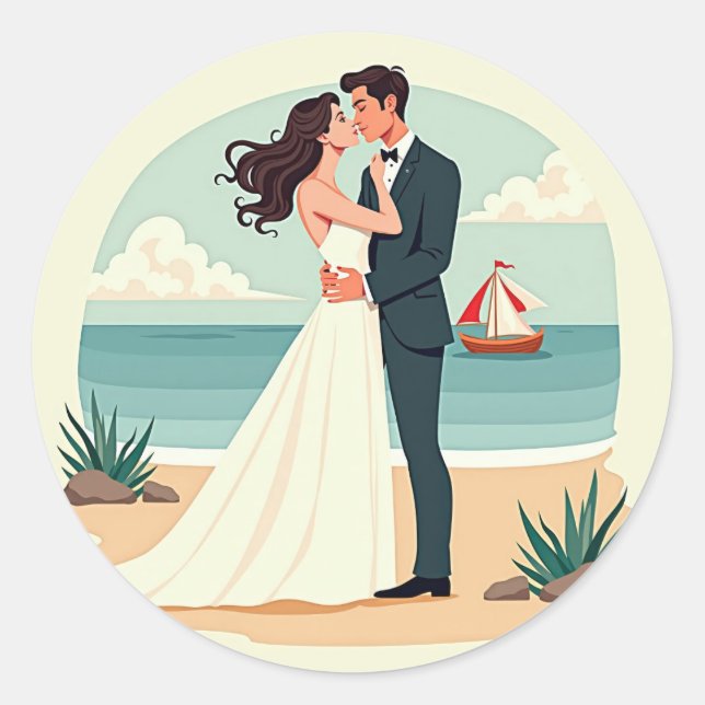 Adesivo Romance Praia Bliss (Frente)