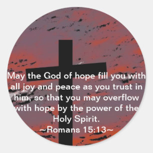 Adesivo Romanos 15:13