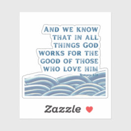 Adesivo Romanos 8:28