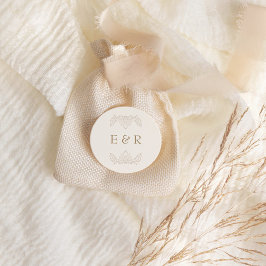 Adesivo Romantic Baroque Ornate Frame Wedding