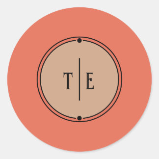 Adesivo Romântica Vintage Inspirou Casamento de Corais Mud