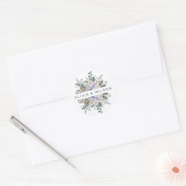 Adesivo Romanyic Botânico Roxo chic Floral