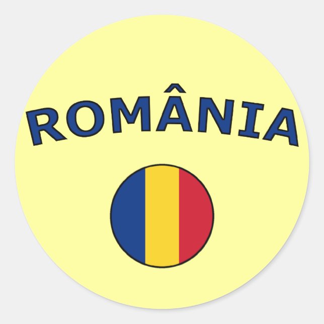 Adesivo Romênia (Frente)