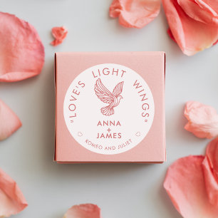 Adesivo Romeu e Julieta, Elegante Minimalista do Casamento