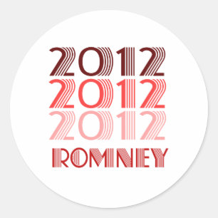 ADESIVO ROMNEY 2012 VINTAGE