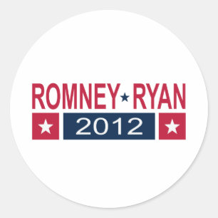 Adesivo Romney Ryan 2012