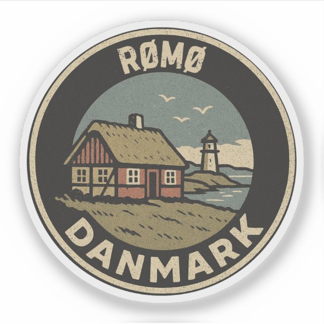Adesivo Rømø, Dinamarca  (Frente)