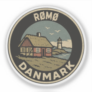 Adesivo Rømø, Dinamarca Danmark