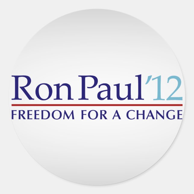 Adesivo Ron Paul 2012 (Frente)