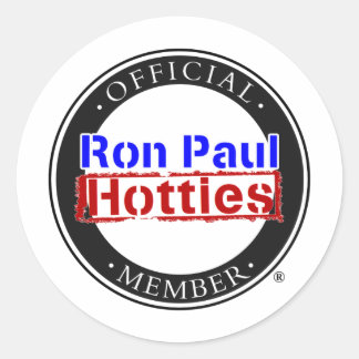 Adesivo Ron Paul Hotties Gear