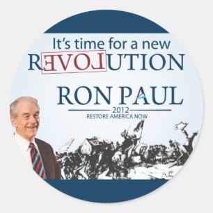 Adesivo Ron Paul para Presidente