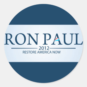 Adesivo Ron Paul para Presidente