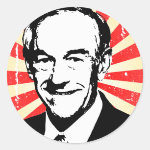 Adesivo Ron Paul Propaganda