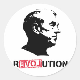 Adesivo Ron Paul Revolution