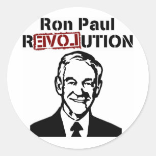 Adesivo Ron Paul Revolution Sticker