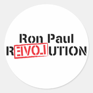 Adesivo Ron Paul Revolution Sticker