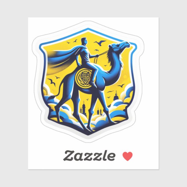 ADESIVO RONALDO AL NASSR FOOTBALL (Folha)