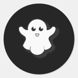 Adesivo Ronda Ghost Cute Ghost Halloween Spooky Season