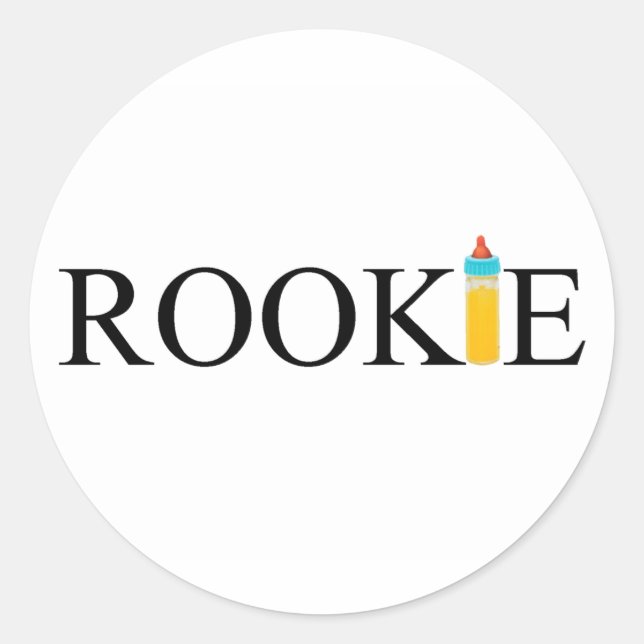 Adesivo Rookie (Frasco) (Frente)