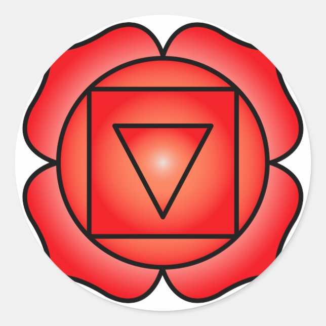 Adesivo Root Chakra (Frente)