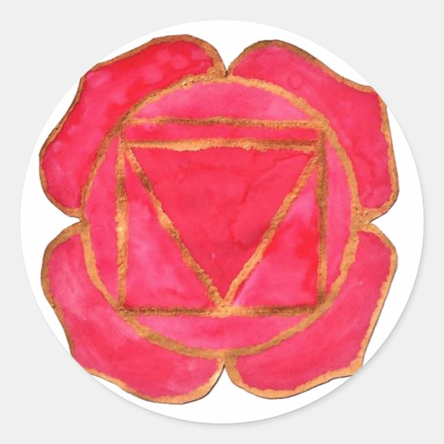 Adesivo Root Chakra Sticker (Frente)