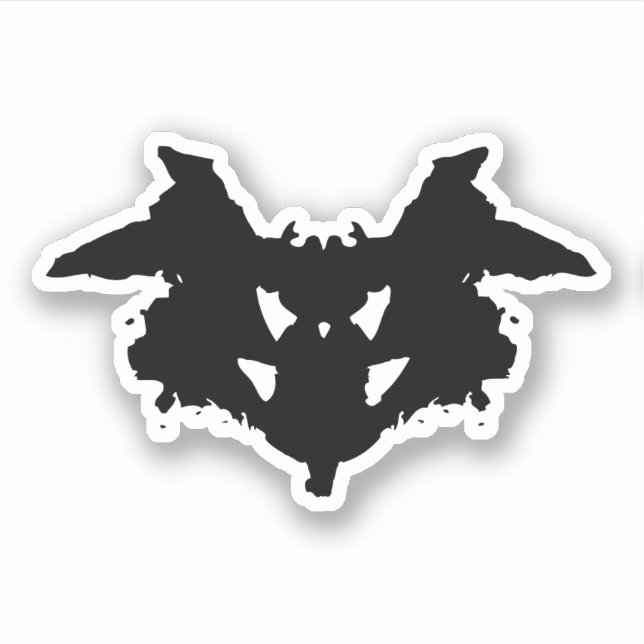 Adesivo Rorschach Inkblot (Frente)