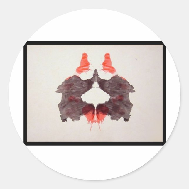 Adesivo Rorschach Inkblot 2.0 (Frente)