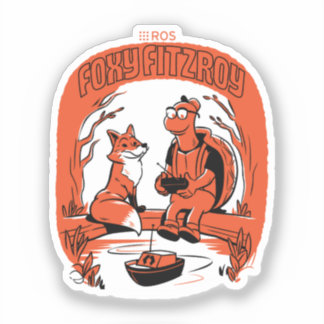 Adesivo ROS 2 Foxy Fitzroy