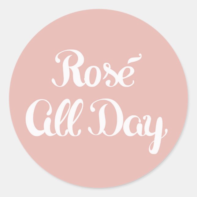 Adesivo Rosa All Day (Frente)