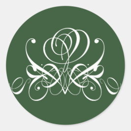 Adesivo Rosa Branco e Verde