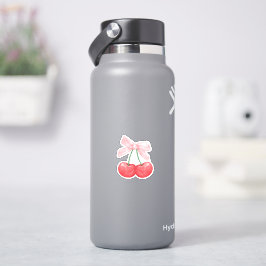 Adesivo Rosa Cereja Coquete, Adesivo Feminino