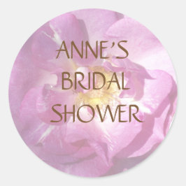 Adesivo Rosa Classic Round Sticker