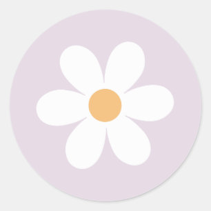 Adesivo Rosa Dália Retro
